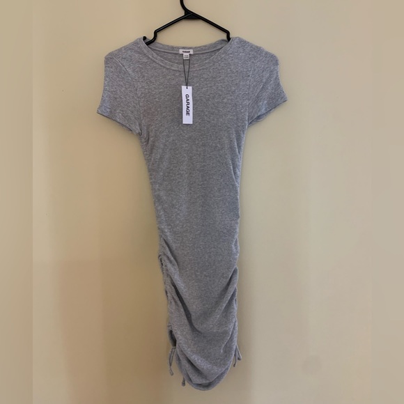 Simple gray dress. Never worn. Size “XS”. Stretchy, could be a “S” too. - Picture 1 of 4